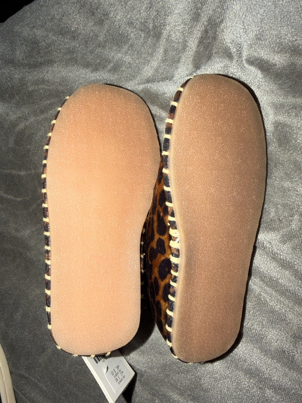 Zara Kids Leopard Print Mary Janes - Brown & Black - Picture 5 of 5